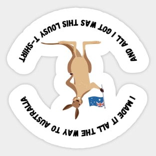 Down Under Sticker